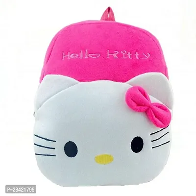 Pink Hello Kitty School Bags for Kids Boys and Girls- Decent school bag for girls and boys Printed Pre-School For (LKG/UKG/1st std) Child School Bag-thumb4