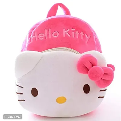 Kids School Bag Cute Hello Kitty  Free With Bottle Backpacks for Girls/Boys/Animal Cartoon Mini Travel Bag Backpack for Kids Girl Boy (2-6 Years)-thumb4