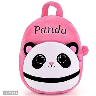 Geometry Box Kids School Bag Cute Pink Panda   Free With Bottle Backpacks for Girls/Boys/Animal Cartoon Mini Travel Bag Backpack for Kids Girl Boy (2-6 Years)-thumb3