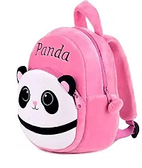 Geometry Box Kids School Bag Cute Pink Panda   Free With Bottle Backpacks for Girls/Boys/Animal Cartoon Mini Travel Bag Backpack for Kids Girl Boy (2-6 Years)-thumb3