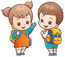 Kids School Bag Soft Plush Backpacks Cartoon Boys Girls Baby (2-5 Years) Pack Of 3-thumb2