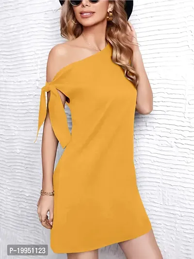 Stylish Fancy Designer Polyester Dresses For Women-thumb0