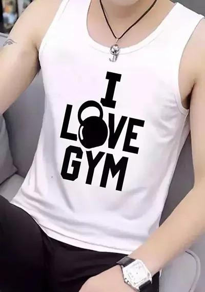 New Launched Polyester Gym Vest 