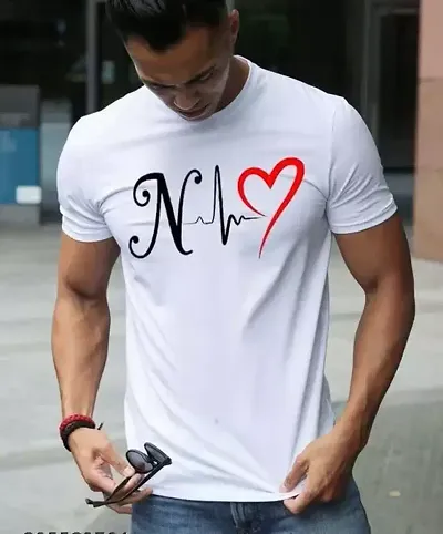 Men Stylish Polycotton Casual T-Shirt