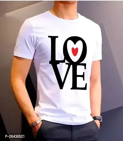 Men Stylish Polycotton Casual T-Shirt