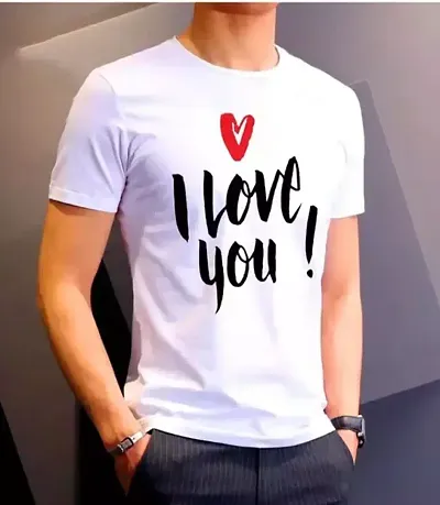 Men Stylish Polycotton Casual T-Shirt