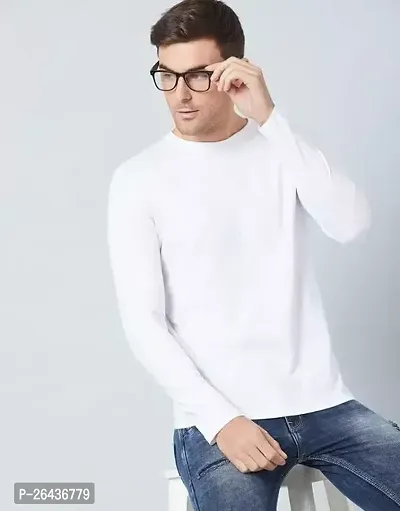 Men Stylish Polycotton Casual T-Shirt-thumb0