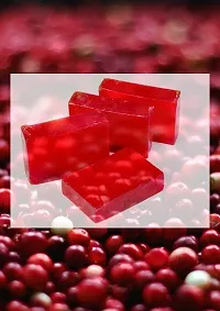 Glycerine Soap Base - 100% Pure and Natural - No Paraben, SLS, Tallow, Alcohol Free (Red Wine, 500G)-thumb1