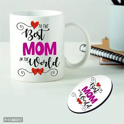 PICRAZEE ?Queen Mummy? Mothers Day / Happy Birthday Gift for Mom Mother Mummy (1 Ceramic Mug, 1 Fridge Magnet) (Queen Mummy)