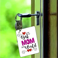 PICRAZEE ?Best Mom in The World? Mothers Day / Happy Birthday Gift for Mom Mother Mummy (1 Ceramic Mug, 1 Keyring) (Best Mom in The World)-thumb2