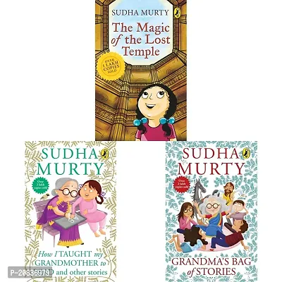 combo of 3 book The Magic of the Lost Temple + Grandma's Bag of Stories + How I Taught My Grandmother to Read-thumb0