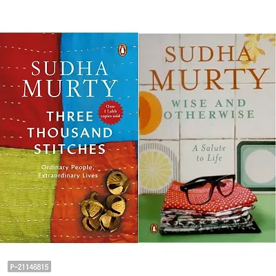 Three Thousand Stitches + Wise and Otherwise  by Sudha Murty()