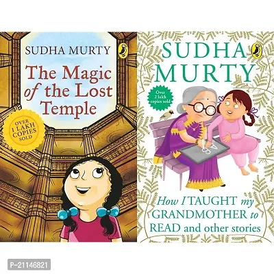 The Magic of the Lost Temple + how I thought my grandmother by Sudha Murty (Paperback)