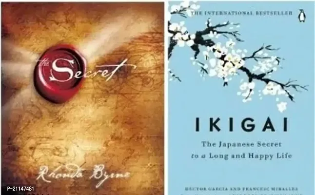 Combo Of 2  Books: The Secret + Ikigai (Paperback)