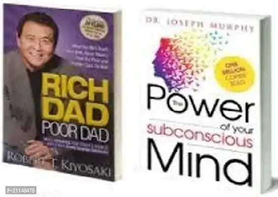 Combo of 2 Book, Rich Dad Poor Dad And power of Your subconscious mind (Paperback)-thumb0