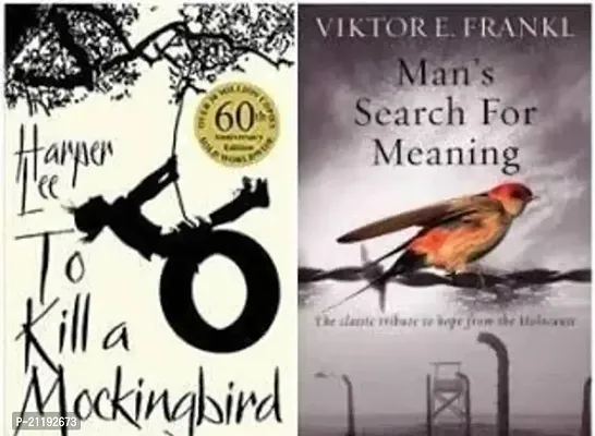 COMBO OF 2 BOOKS MAN'S SEARCH FOR MEANING AND TO KILL A MOCKINGBIRD (English, Paperback,Lee Harper/Frankl Viktor E.)