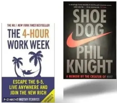 Combo of 2 books,  The 4-Hour Work Week + The Shoe, Dogg (Paperback, TIMOTHY FERRISS  KNIGHT PHIL)-thumb0
