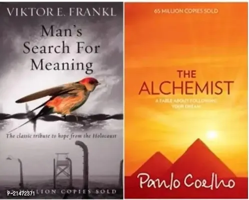 Combo Of 2 books: The Alchemist + Man's Search For Meaning (Paperback)-thumb0
