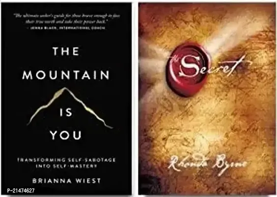 Combo of 2 books: The Mountain Is You + The Secret (Paperback)