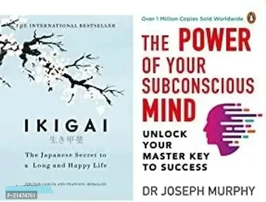 Combo of 2 books: Ikigai + The Power of Your Subconscious Mind (Paperback)