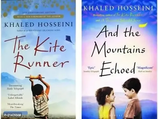 Combo Of 2 Books: The Kite Runner + And The Mountain Echoed  (Paperback, Khaled Hosseini)