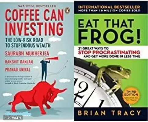Combo Of 2 Books : Coffee Can Investing + Eat That Frog (Paperback)