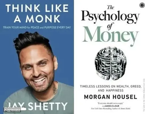 Combo of 2 Books : Think Like Monk + The Psychology Of Money (Paperback, Vector Gracia, Jay Shetty)