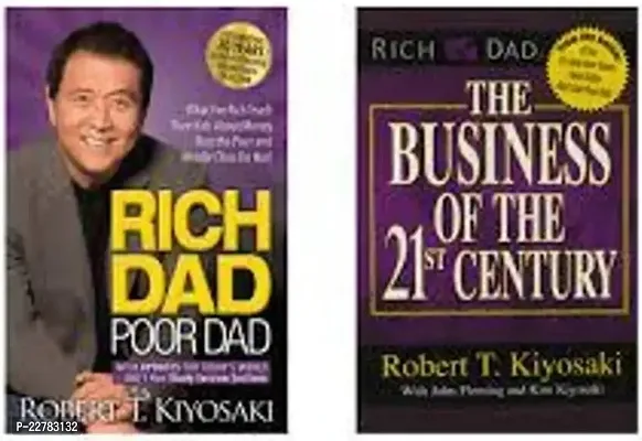 Combo of 2 Books : The Business of the 21st Century + Rich Dad Poor Dad,  by Robert Kiyosaki (Paperback, English)