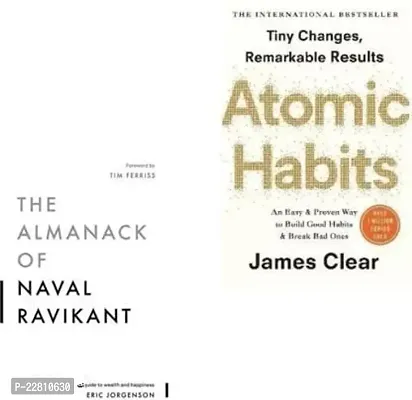 Combo of 2 Books : The Almanack Of Naval Ravikant + Atomic Habits (Paperback, James Clear, Jorgenson Eric)