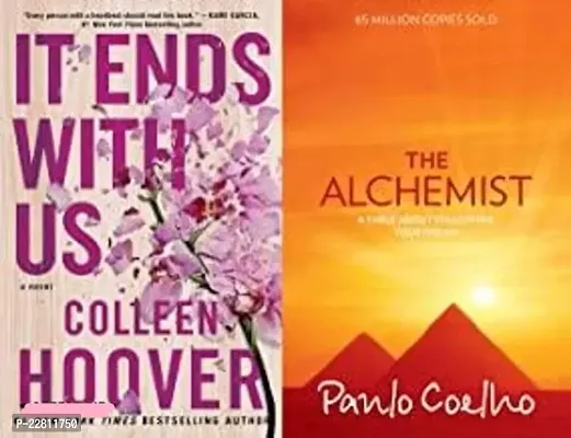 Combo of 2 Books : It Ends With Us + The Alchemist (Paperback)