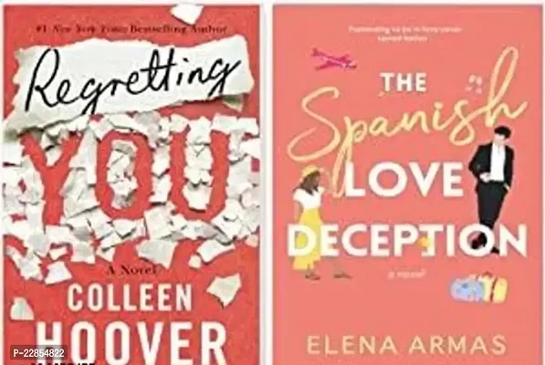 Combo of 2 Books : The Spanish Love Deception + Regretting You (Paperback)-thumb0
