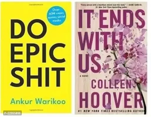 Combo of 2 Books : Do Epic Shit + It Ends With Us  (Paperback)