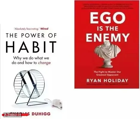 Combo of 2 Books : The Power Of Habit + Ego Is The Enemy (Paperback, Duhigg Charles, Ryan Holiday)