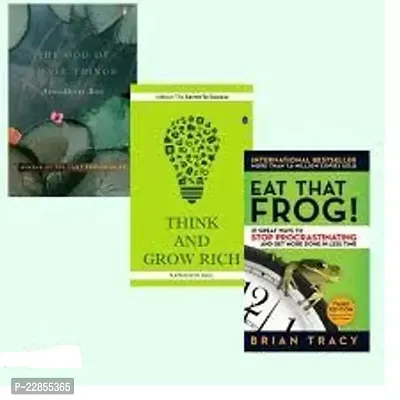 Combo of 3 Books : God Small Think + Think And Grow Rich + Eat That Frog ! (Paperback)
