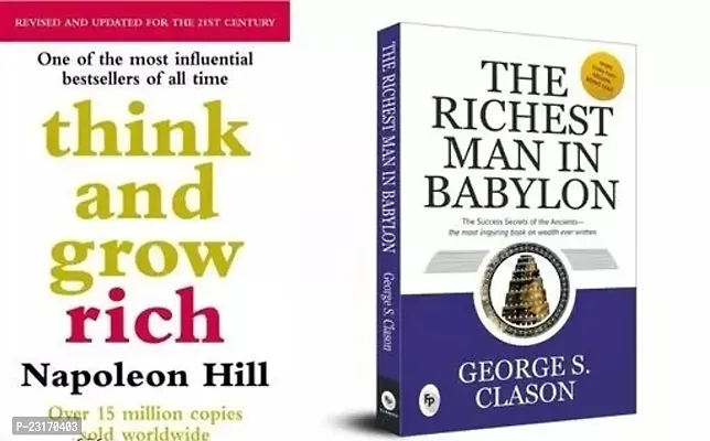 Combo Set Of 2 books:- The Richest Man in Babylon + Think And Grow Rich (Paperback)-thumb0