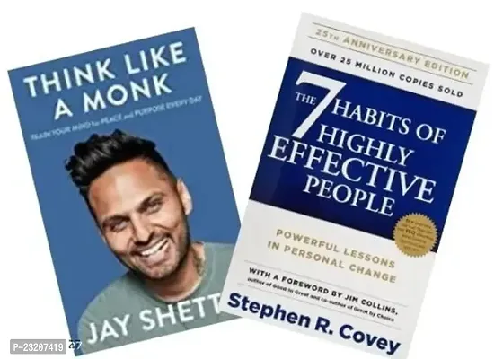 Buy Combo set of 2 Books Think Like a Monk The 7 Habits of