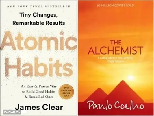 Combo set Of 2 Books:- Atomic Habits + The Alchemist  (Paperback, James Clear, Paulo Coelho)
