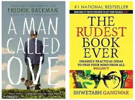 Combo set of 2 Books:- A Man Called Ove + The Rudest Book Ever (Paperback)