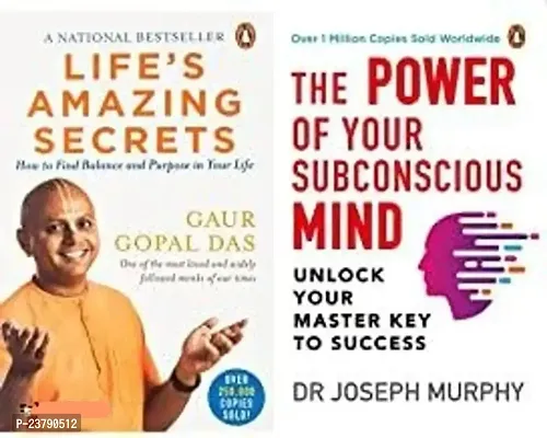 Combo set of 2 Books:- Life's Amazing Secrets + The Power of Your Subconscious Mind (Paperback)