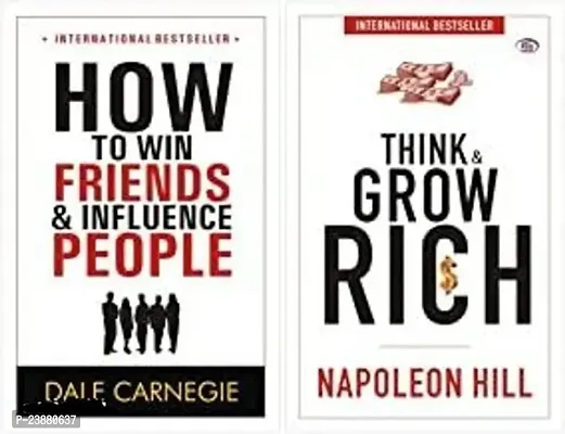 Combo set of 2 Books:- How to Win Friends  Influence People + Think  Grow Rich (Paperback)
