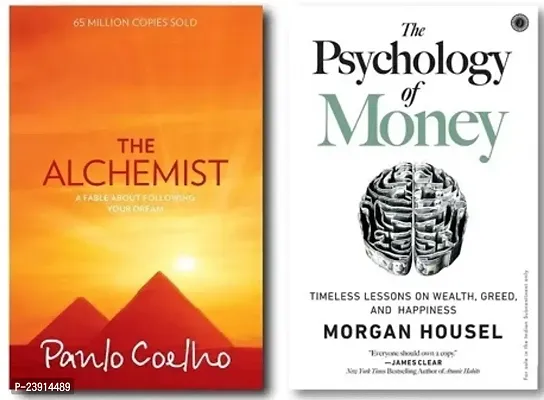 Combo set of 2 Books:- The Alchemist + The Psychology of Money (Paperback)