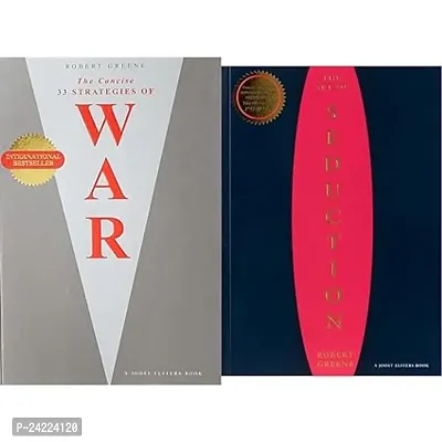Combo set of 2 Books:- The Concise 33 Strategies of War + The Art Of Seduction (Paperback) (The Robert Greene Collection)