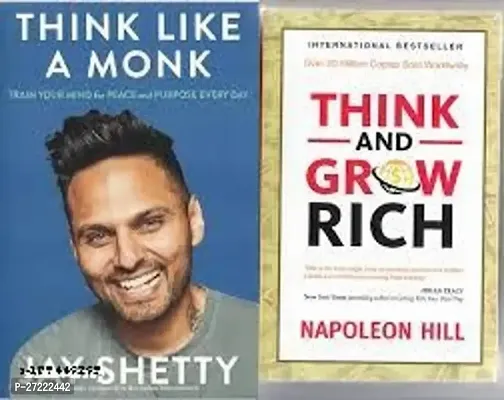 Combo set of 2 Books:- Think Like a Monk + Think and Grow Rich (Paperback)-thumb0