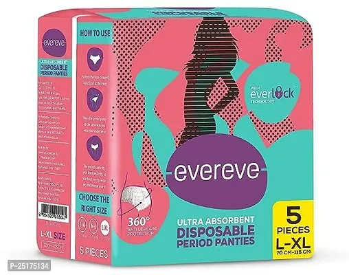 Ultra Absorbent, Heavy Flow Disposable Period Panties Pack of 1