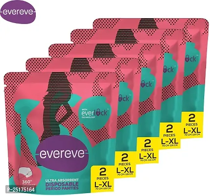 Ultra Absorbent, Heavy Flow Disposable Period Panties Pack of 5-thumb0