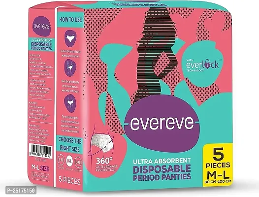 Ultra Absorbent, Heavy Flow Disposable Period Panties Pack of 1-thumb0