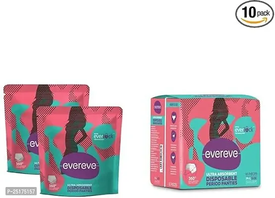 Ultra Absorbent, Heavy Flow Disposable Period Panties Pack of 4
