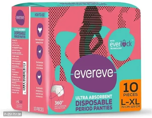 Ultra Absorbent, Heavy Flow Disposable Period Panties Pack of 1-thumb0