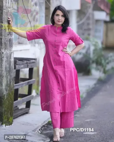 Stylish Cotton Kurta Palazzo Set For Women