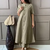 Stylish Cotton Kurta Palazzo Set For Women-thumb2